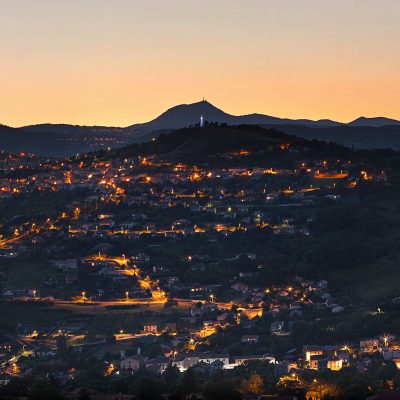 Le Puy-de-Dôme vu de Soulasse